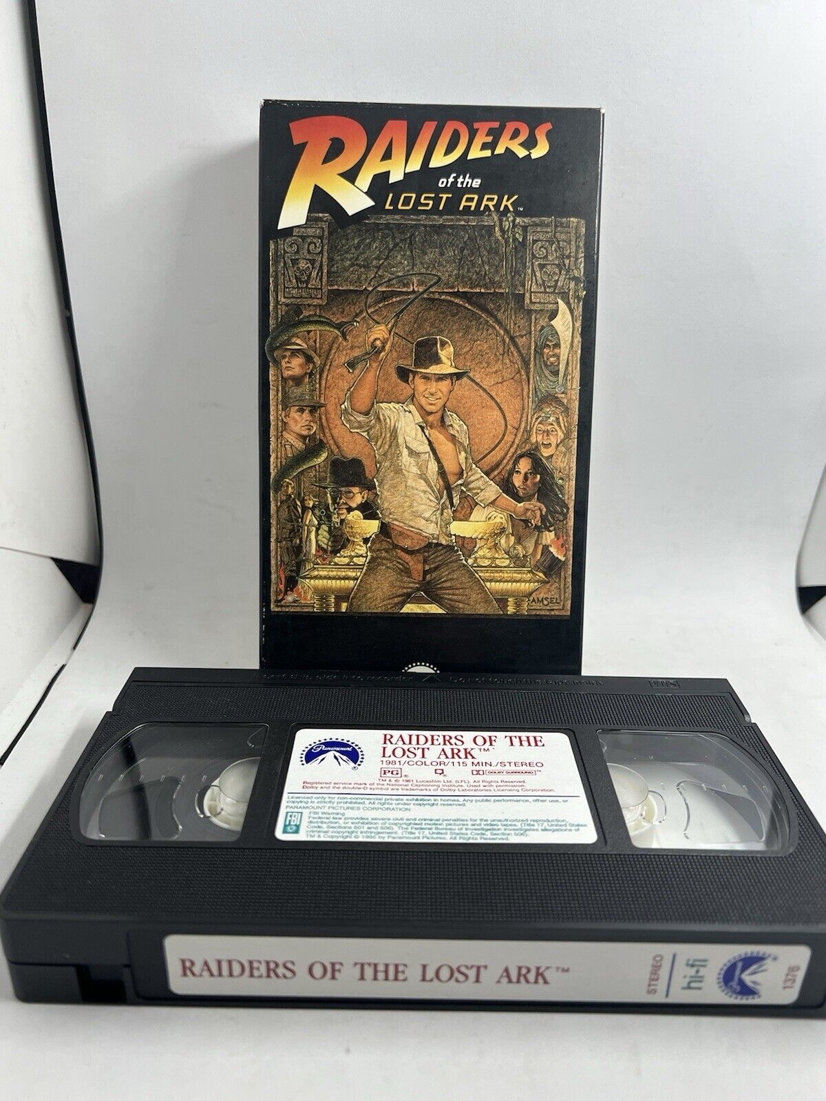 Indiana Jones Set |  Adventure Collection. VHS. 1999,3-Tape Set Bundle Spielberg