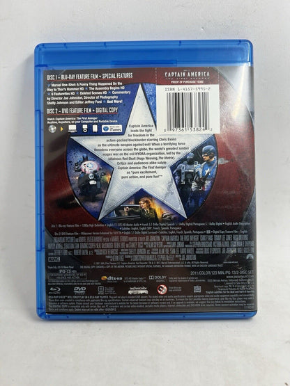 Captain America: The First Avenger (Two-Disc Blu-ray/DVD Combo) Disney Marvel