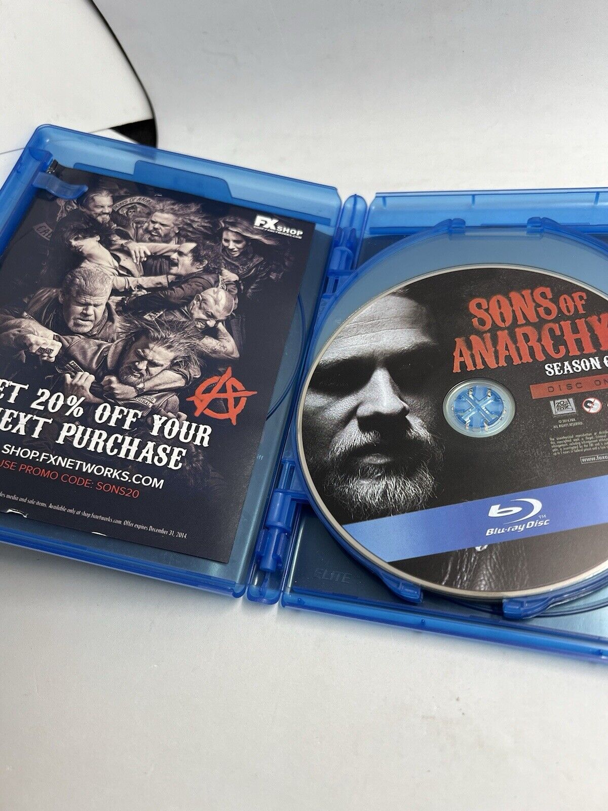 Sons of Anarchy: Season 6 (Blu-ray, 2013) Fox Fx Bike Riders Harley Dudes