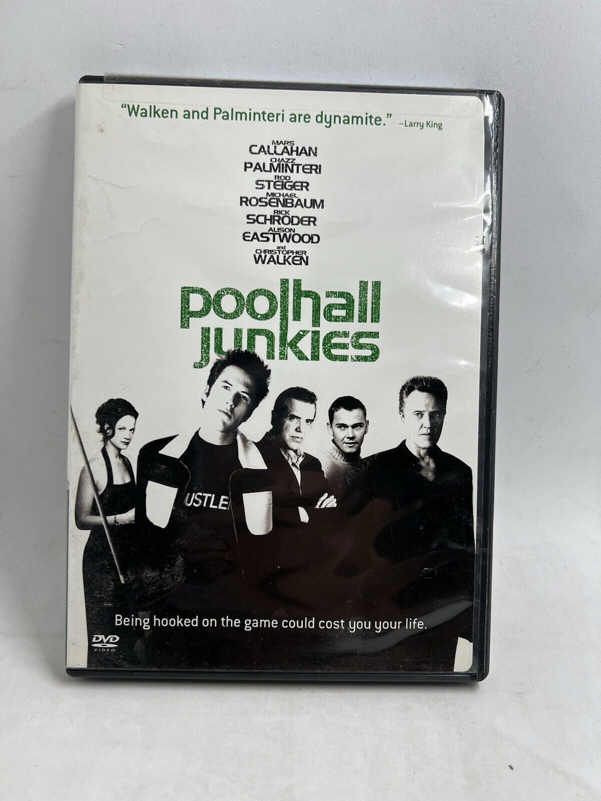 Poolhall Junkies DVD (2003) Mars Callahan/Christopher Walken Movie/Film US R1