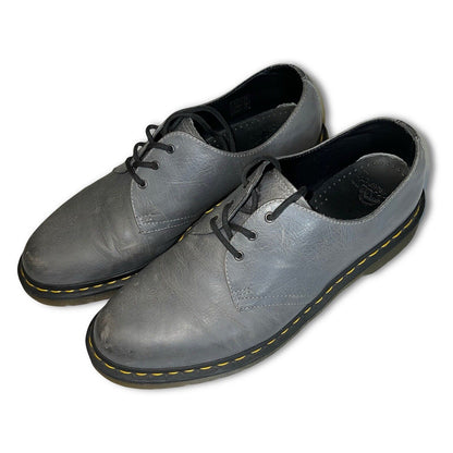 Dr. Martens AW004 GV10r Rare Gray Leather Oxford Shoes US 11 Men’s Lace-Up Low