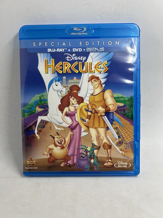 Hercules 1997 Blu-ray + DVD Walt Disney Special Edition -Bilingual -VG and Clean