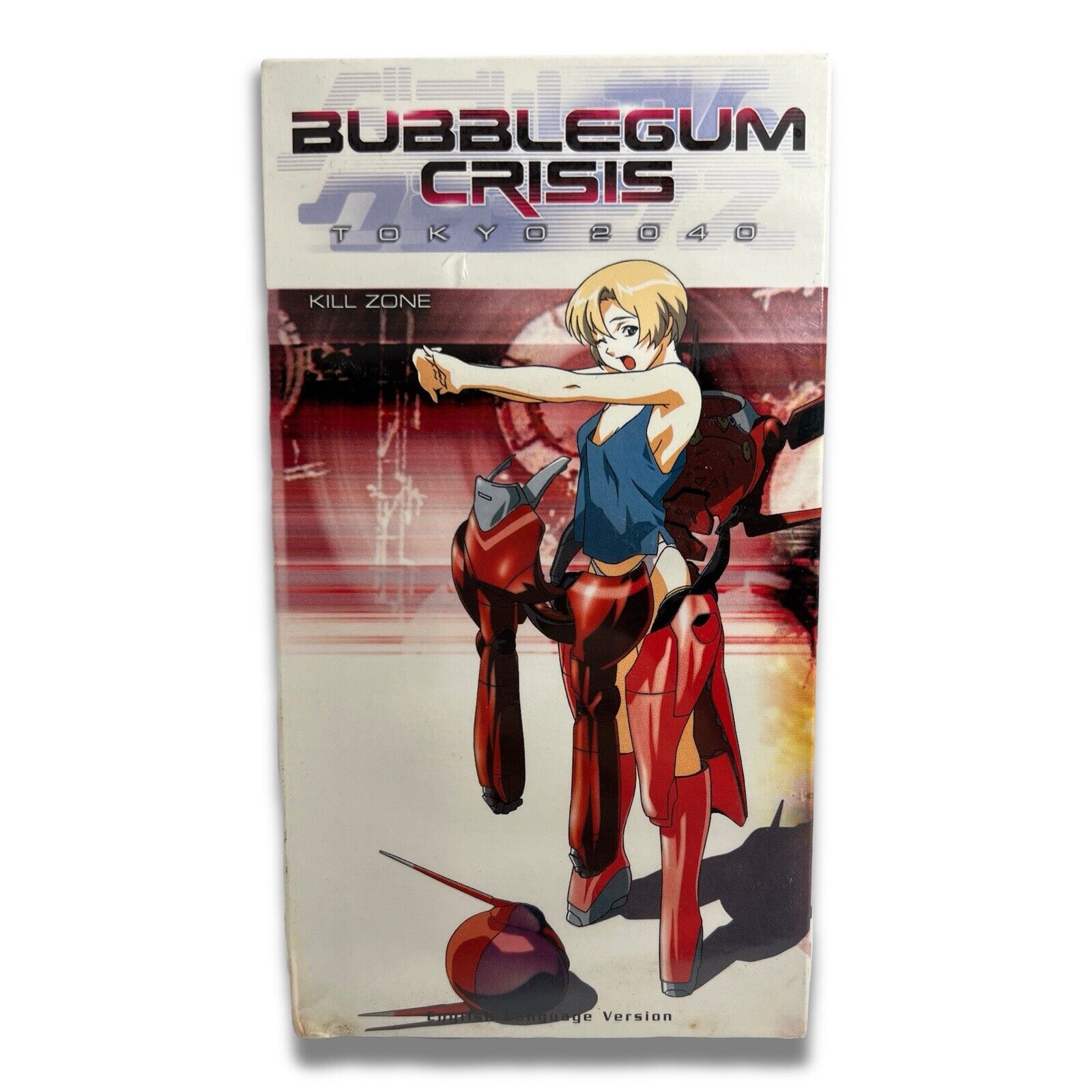 Bubblegum Crisis: Tokyo 2040 | Vol 9: Kill Zone (VHS, 2000, Dubbed) ADV Film 15+