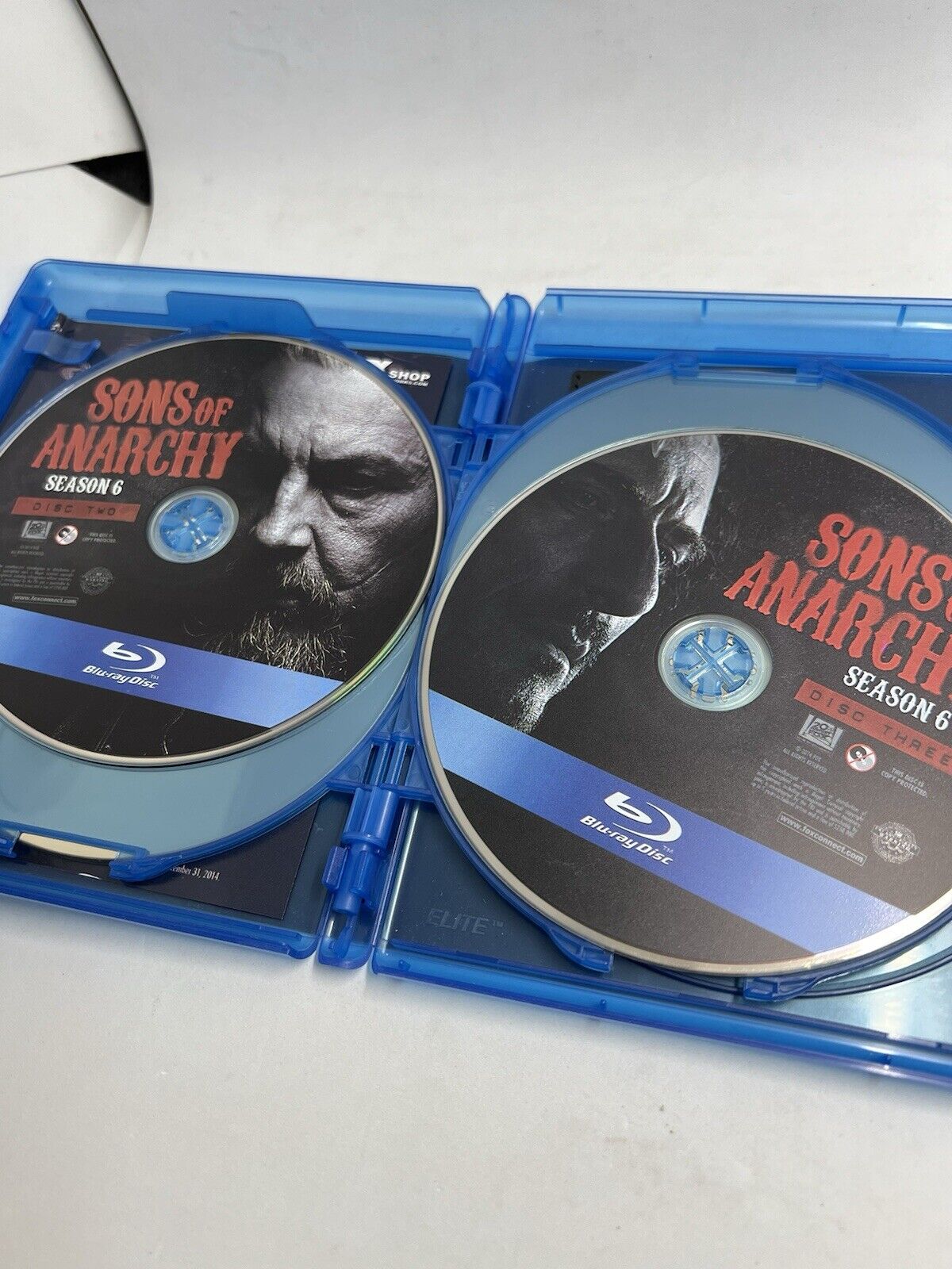 Sons of Anarchy: Season 6 (Blu-ray, 2013) Fox Fx Bike Riders Harley Dudes