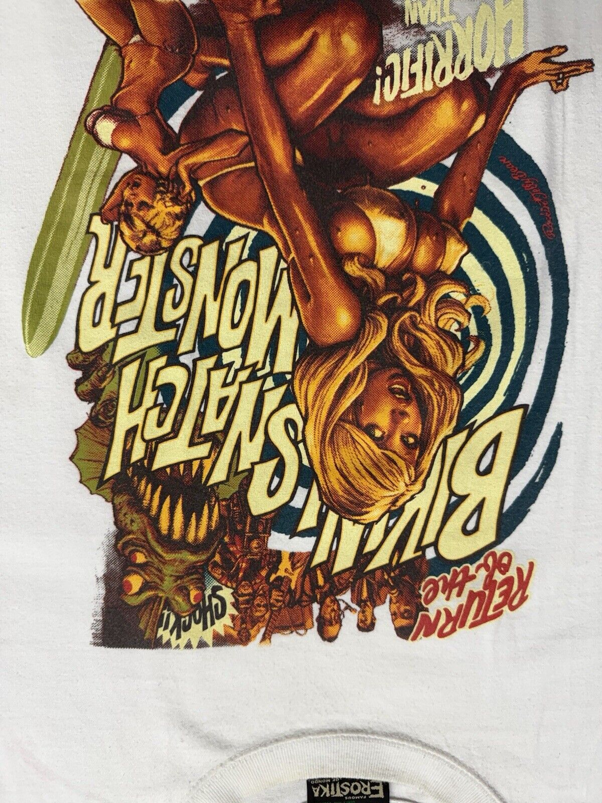 Rockin Jelly Bean EROSTIKA Invasion Of Bikini Snatchers Shirt 2009 Size L Mens