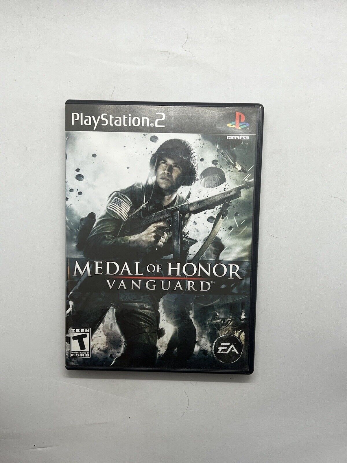 Medal of Honor: Vanguard (Sony PlayStation 2, 2007) Shooting War Game