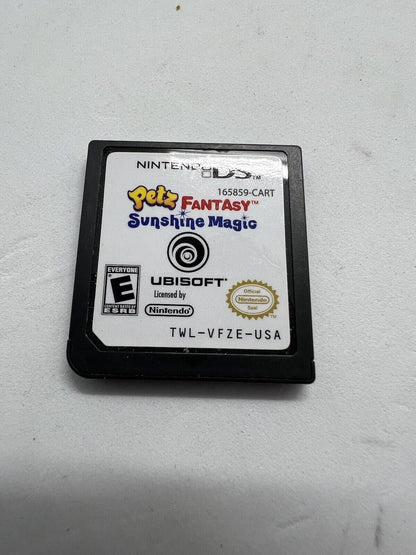 Petz Fantasy: Sunshine Magic (Nintendo DS, 2010) Game Only!