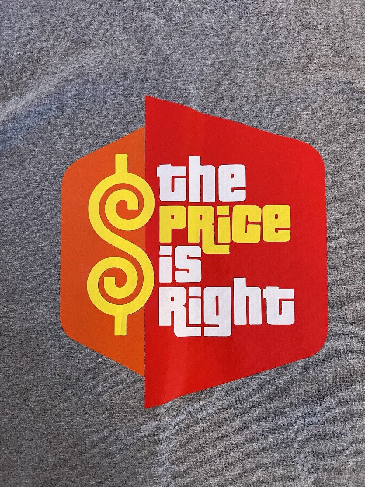 The Price is Right Tshirt Gray 5 Pro SuperHeavy Tag Mens XL Big 