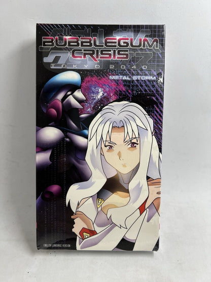 Bubblegum Crisis Tokyo 2040| Volume 3 1999 Metal Storm VHS New Sealed ADV Films