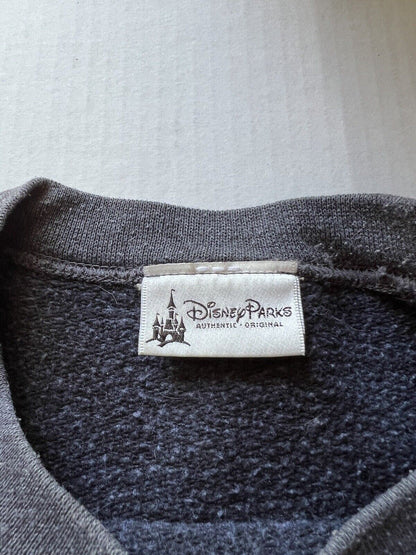 Disneyland Oswald Crewneck - Men's Large, Grey. Its Gas DCA Disney Super Service