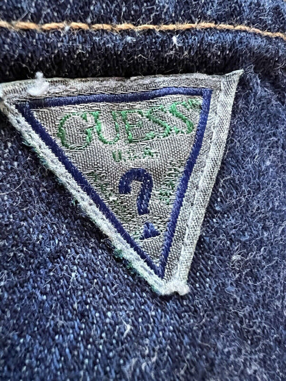 Vintage Guess American Tradition Jeans Mens 31x30 Blue USA Made 10001- 30