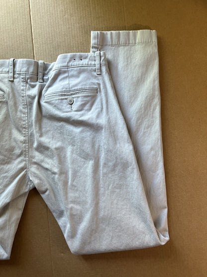 J Crew Pants Mens 32 Chino Flat Front Straight Leg 484 Slim Fit Stretch 32x32