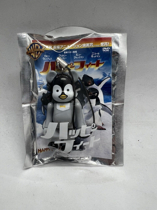 BE@RBRICK Happy Feet #7 70% MIB PEPSI WARNER BROS MEDICOM MINI FIGURE Keychain