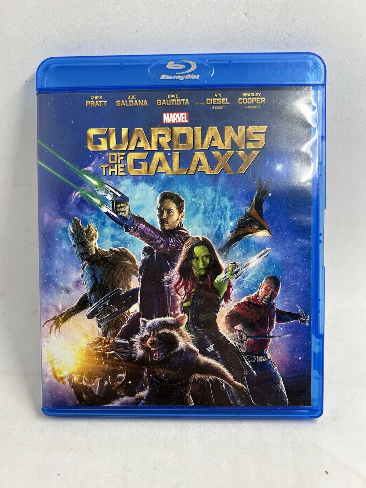 Guardians of the Galaxy (Blu-ray, 2014, Widescreen) Starlord Disney Marvel