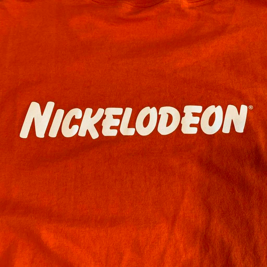 Nickelodeon Orange T Shirt Nwot Short