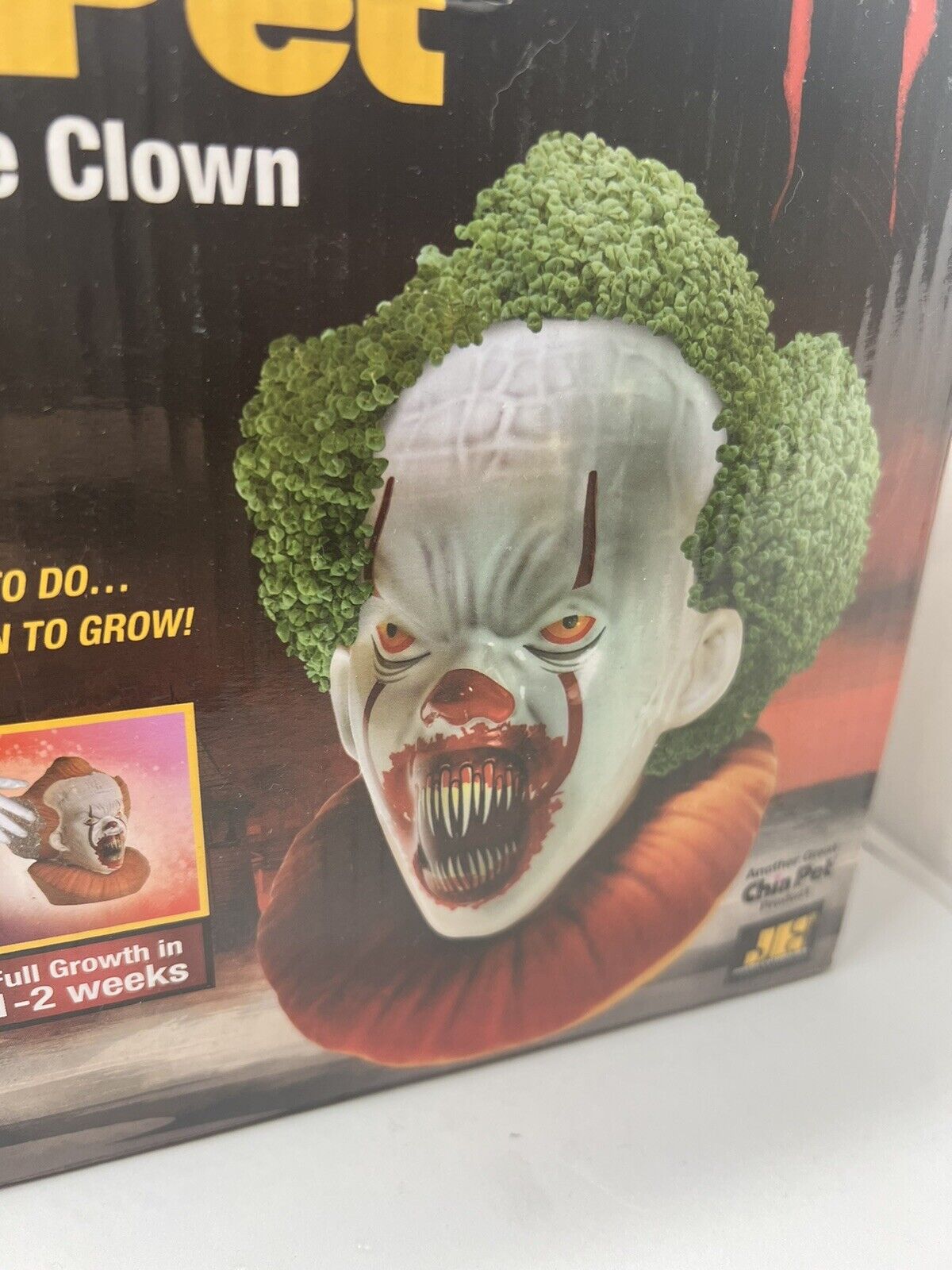 7/11 Exclusive. Pennywise The Clown Chia Pet. Stephen King’s IT