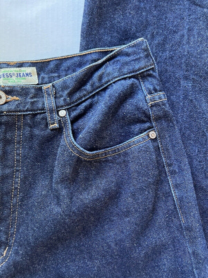 Vintage Guess American Tradition Jeans Mens 31x30 Blue USA Made 10001- 30