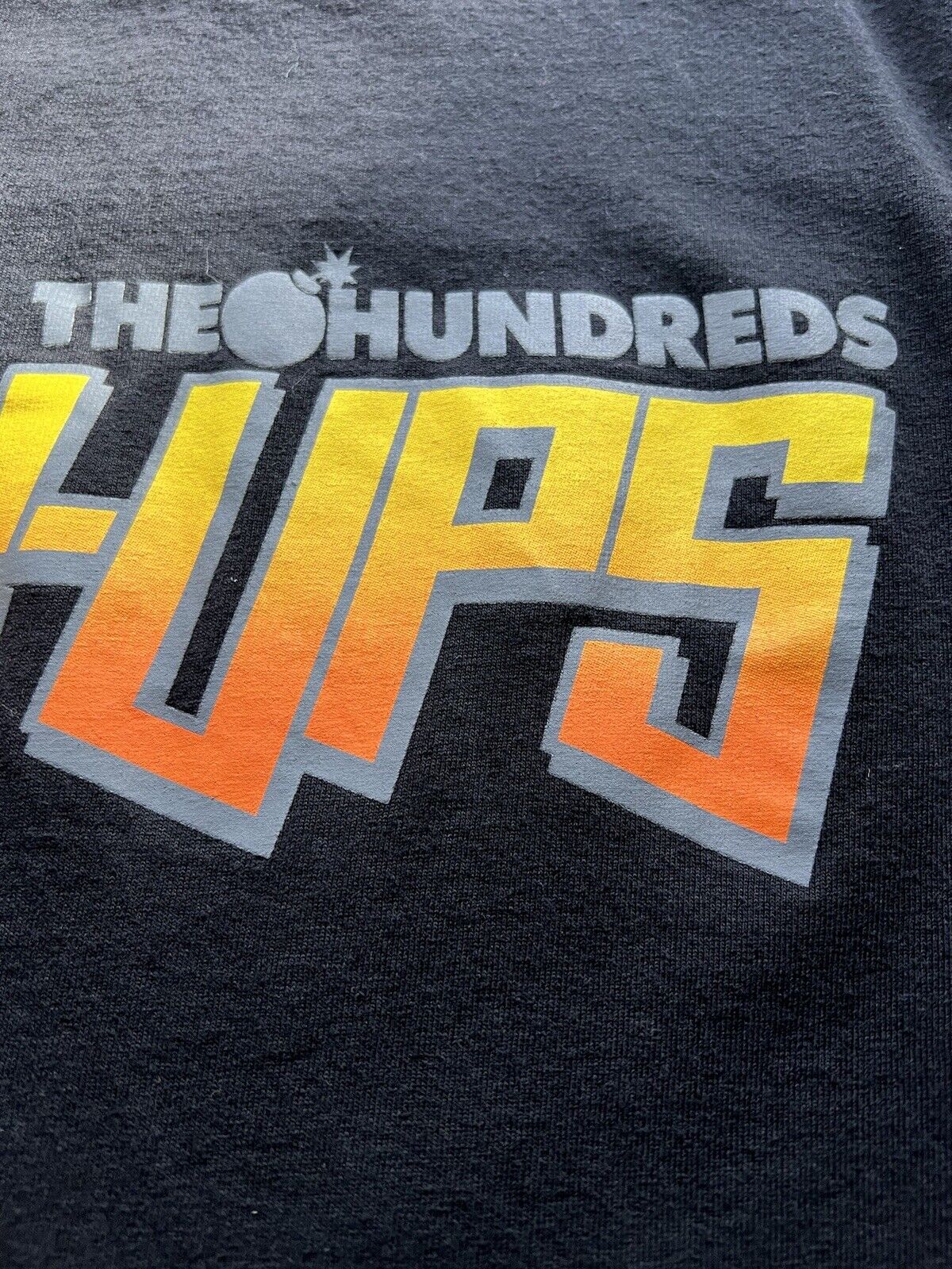 Hook Ups X The Hundreds Crewneck. Mens Size Small.  Skateboard. Black Tshirt.