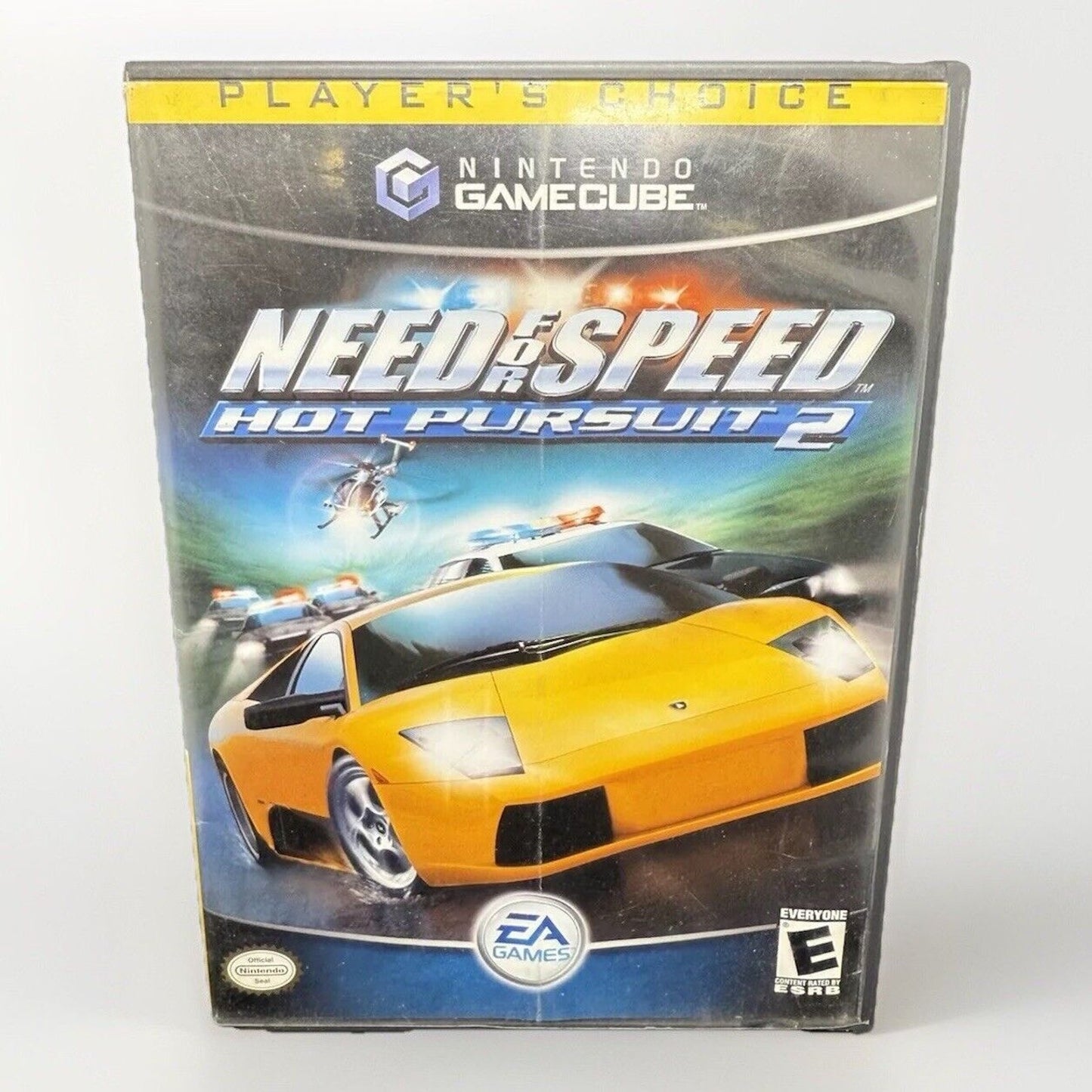 Need for Speed: Hot Pursuit 2 (Nintendo GameCube, 2001) with Manual CIB Tested