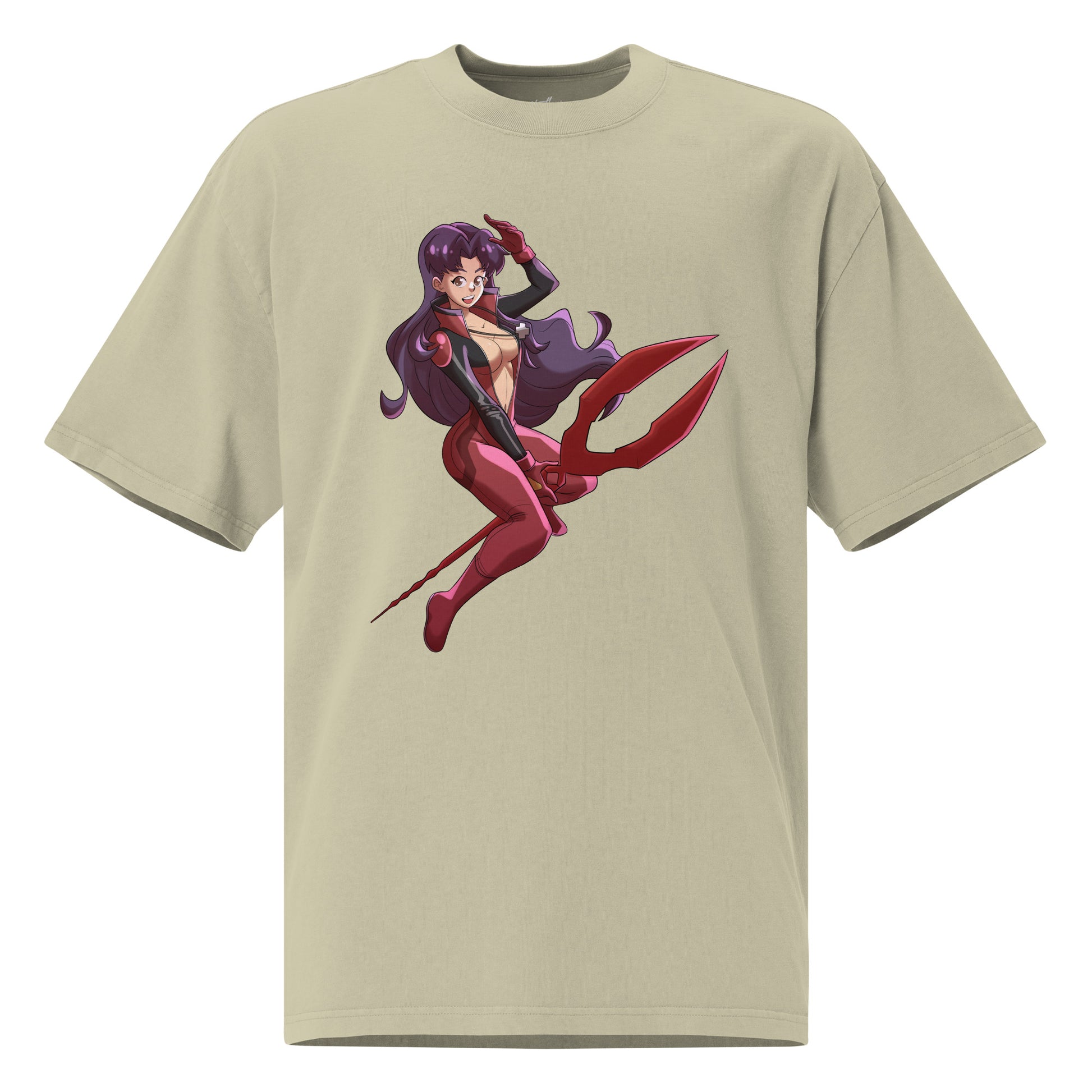 NGE Misato Katsuragi Waifu Mommy Spear of Longinus Rider Pin-Up - thriftgoblin