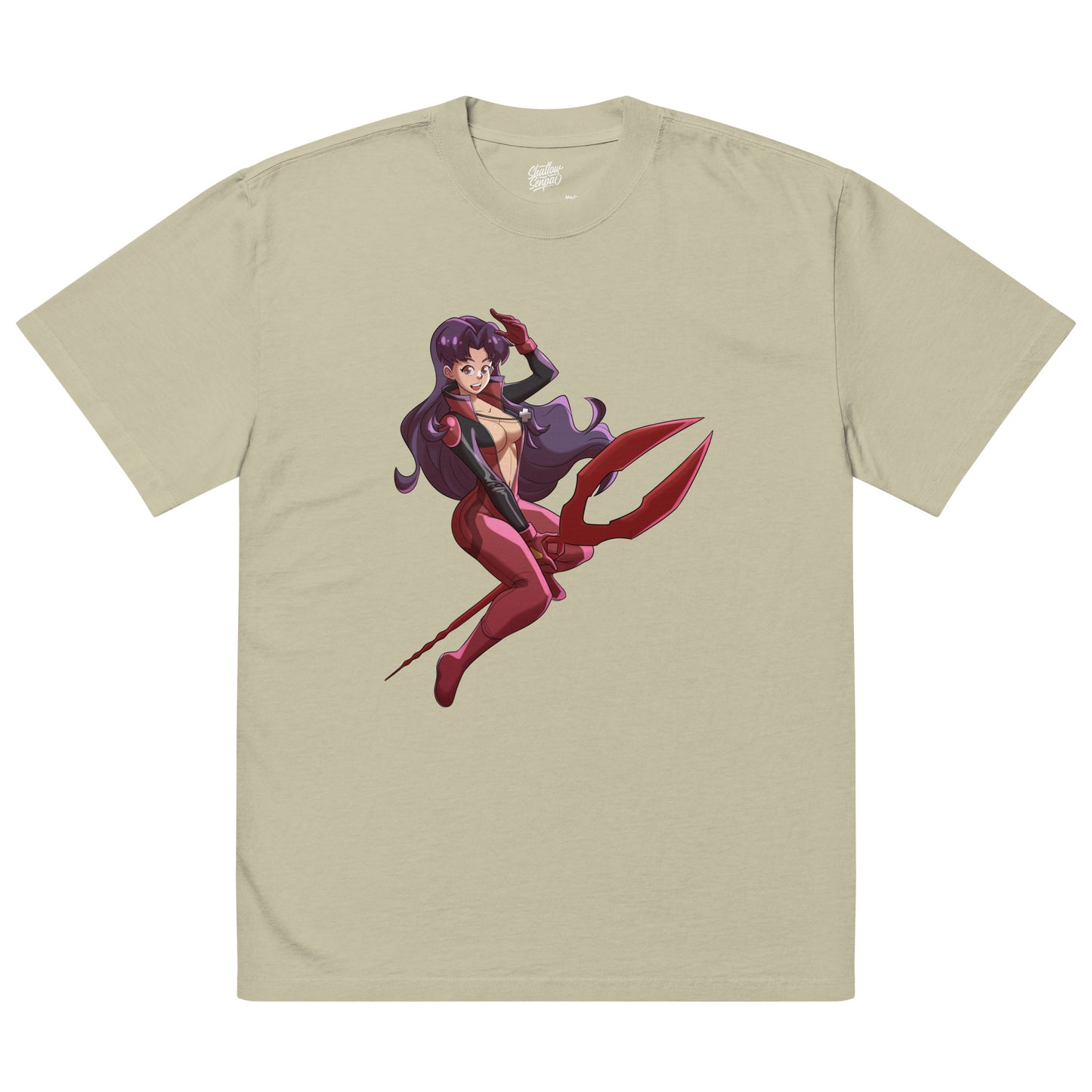 NGE Misato Katsuragi Waifu Mommy Spear of Longinus Rider Pin-Up - thriftgoblin