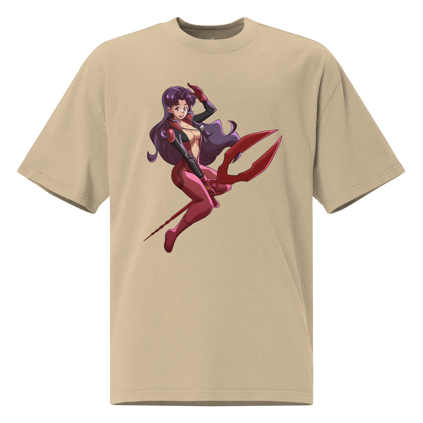 NGE Misato Katsuragi Waifu Mommy Spear of Longinus Rider Pin-Up - thriftgoblin