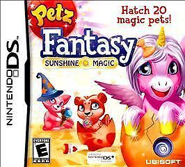 Petz Fantasy: Sunshine Magic (Nintendo DS, 2010) Game Only!