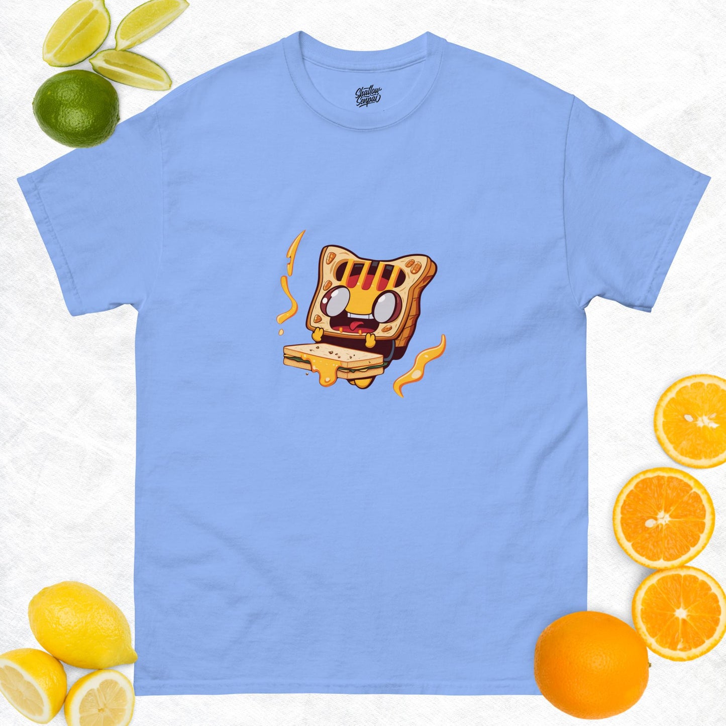 Kitty Cat Grilled Cheese Crewneck T-Shirt